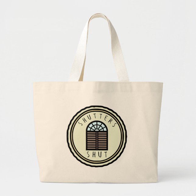 Grand Tote Bag Volets fermés ! (Devant)