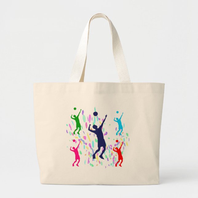GRAND TOTE BAG VOLLEYBALL (Devant)