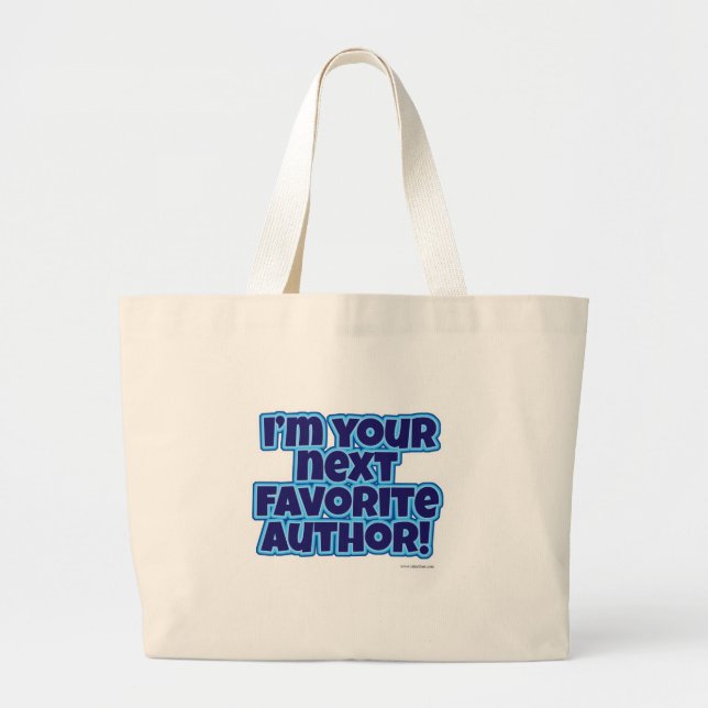 Grand Tote Bag Votre prochain auteur favori (Devant)