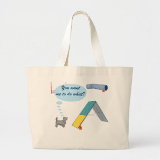 Grand Tote Bag Vous me voulez à ce qui ?