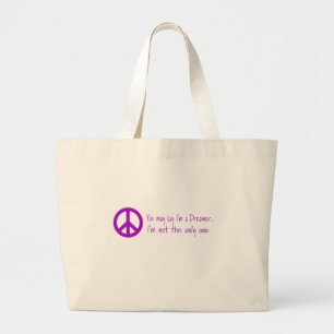 Grand Tote Bag Vous pouvez dire que je suis un rêveur