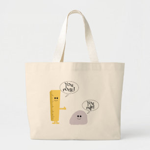 Grand Tote Bag Vous vous basculez règle