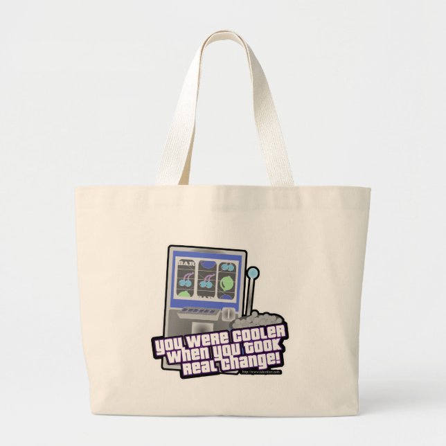 Grand Tote Bag Vrai changement (Devant)