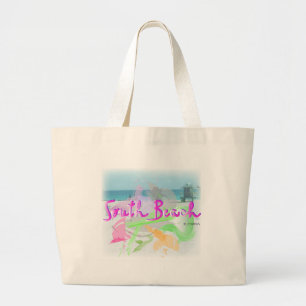 Grand Tote Bag Vue sur South Beach