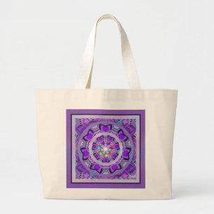 Grand Tote Bag W2 pourpre