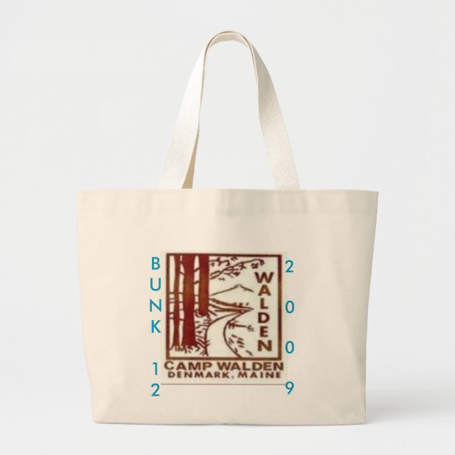 Grand Tote Bag walden, la COUCHETTE 12, 2009 (Devant)