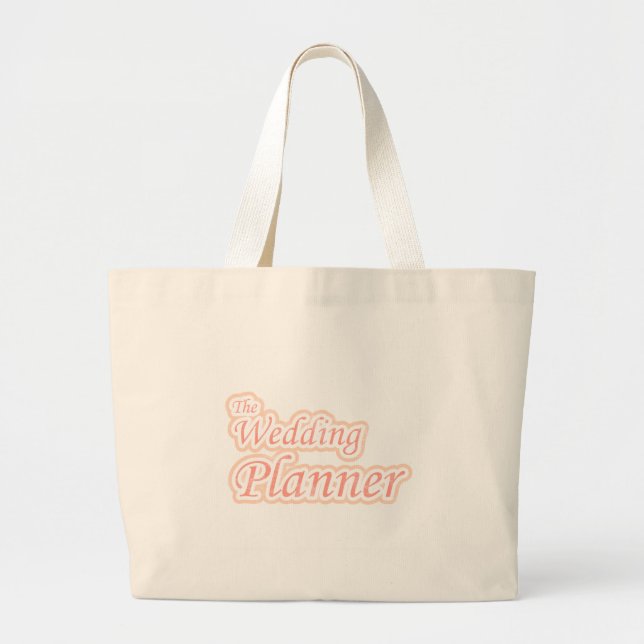 Grand Tote Bag Wedding planner de fantaisie (Devant)
