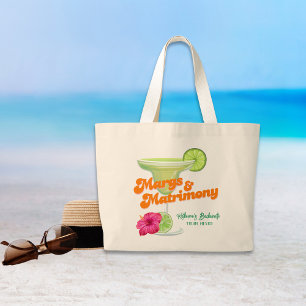 Grand Tote Bag Week-end d'enterrement de vie de jeune fille Margs