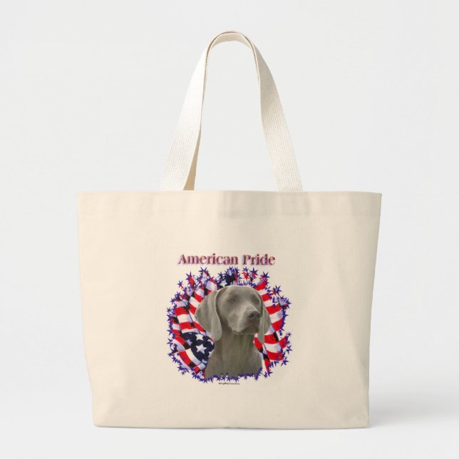 Grand Tote Bag Weimeraner Pride (Devant)