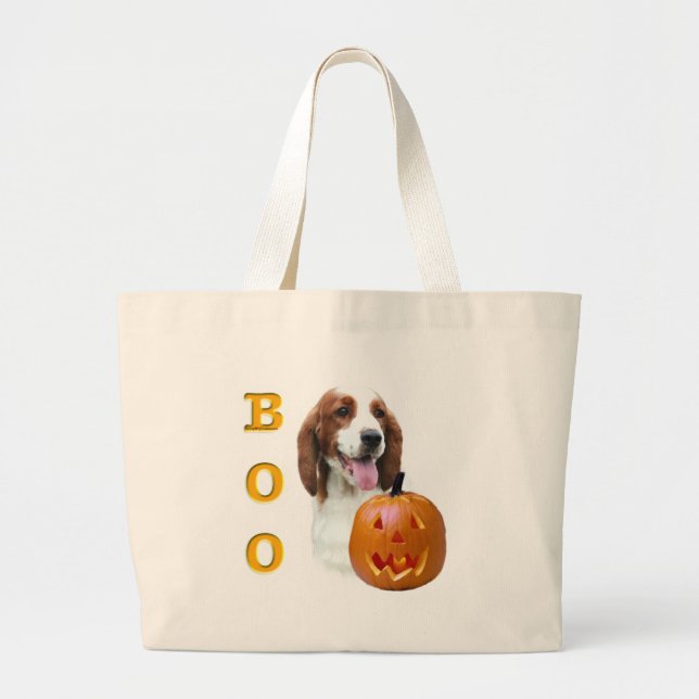 Grand Tote Bag Welsh Springer Spaniel Boo (Devant)