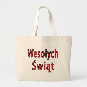Grand Tote Bag Wesolych Swiat