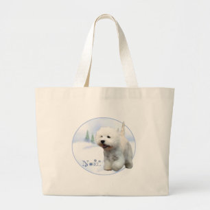 Grand Tote Bag West Highland White Terrier Noel
