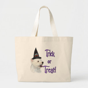 Grand Tote Bag West Highland White Terrier Trick