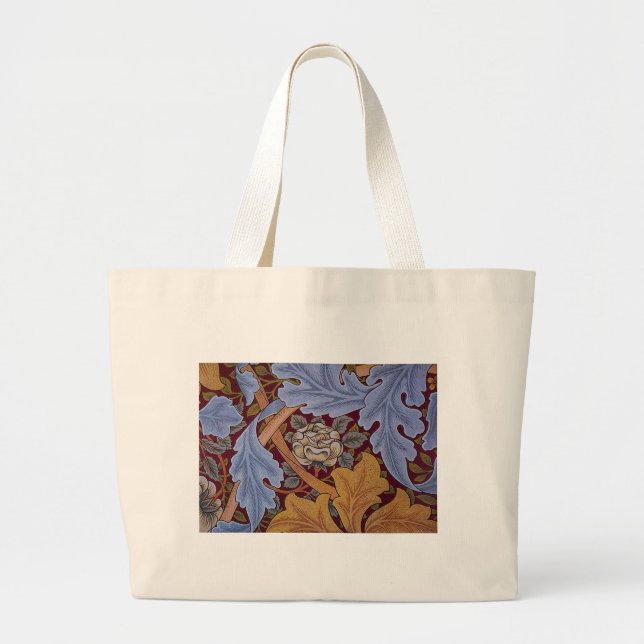 Grand Tote Bag William Morris St James Acanthus Fond d'écran (Devant)