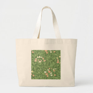 Grand Tote Bag William Morris Sweet Pea Floral Design