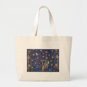 Grand Tote Bag William Morris Woodpecker Tapestry Arts & Artisana