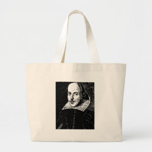 Grand Tote Bag William Shakespeare font face