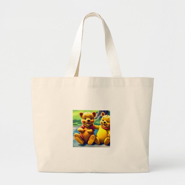 Grand Tote Bag Winnie l'Ooh 8. (Devant)