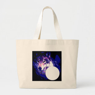 Grand Tote Bag Wolf & Moon