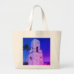 Grand Tote Bag Worth Avenue Horloge Tower - Palm Beach, FL