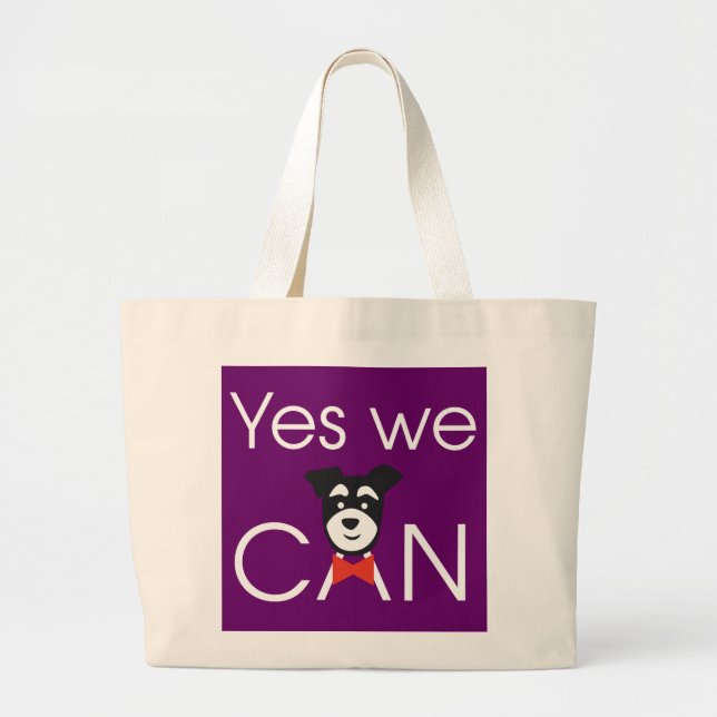 Grand Tote Bag YES we CAN (Devant)