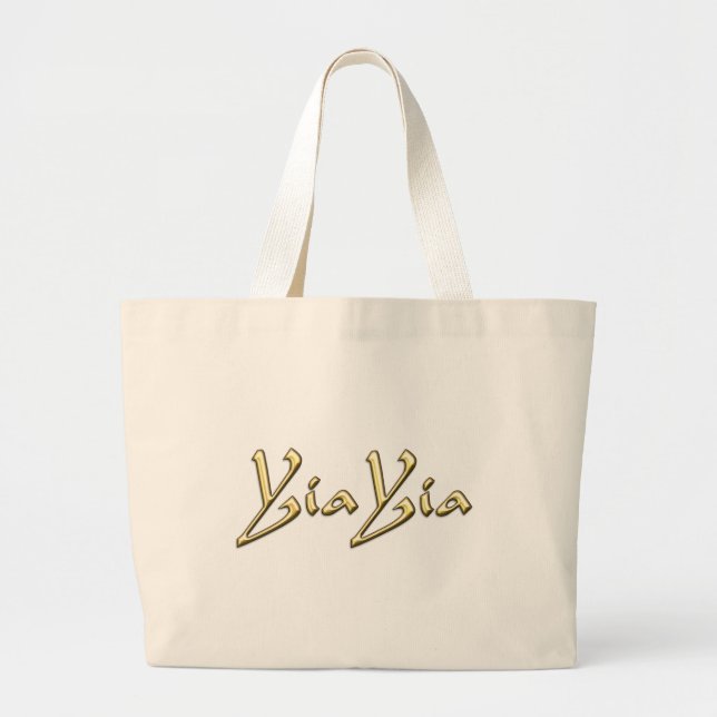 Grand Tote Bag YiaYia (Devant)