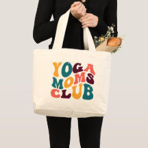 Yoga Moms Club Souvenir Retro Style Super