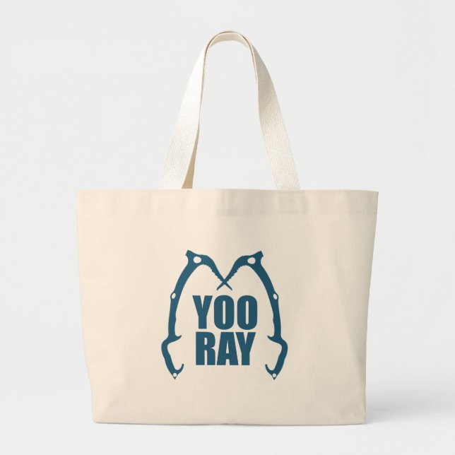 Grand Tote Bag Yoo Ray (Ouray) Escalade de glace (Devant)