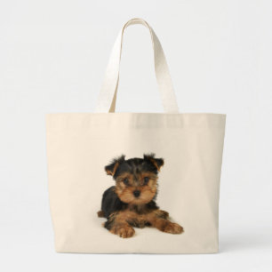 Grand Tote Bag Yorkie gentil