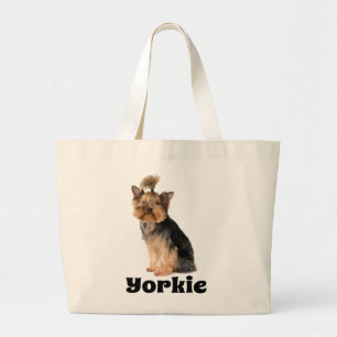 Grand Tote Bag Yorkshire Terrier Cadeau Chien Chien Chien Chien C