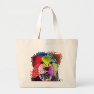 Grand Tote Bag Yorkshire Terrier - Patchwork