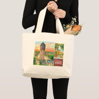 Grand Tote Bag Ypsilanti, Michigan, illustration vectorielle de s