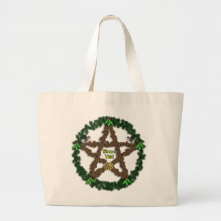 Grand Tote Bag Yuletide Pentacle