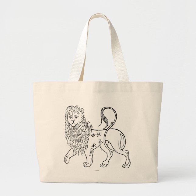 Grand Tote Bag Zodiaque : Lion, 1494 (Devant)