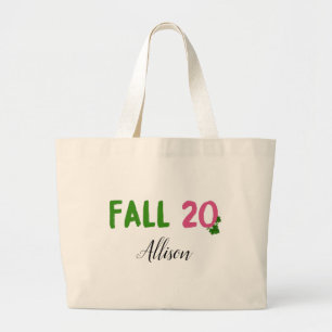 Grand Tote Bag Zone de tri personnalisée Automne 20 AKA Fourre-t