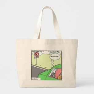 Grand Tote Bag Zone sans calamar Cadeaux drôles T-shirts Tasses e