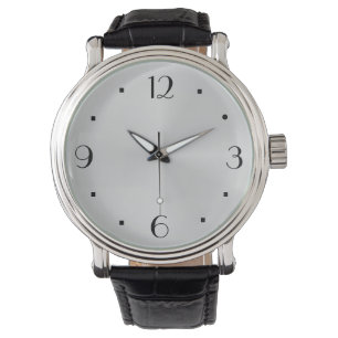 Grand visage simple > montre vintage d'usine