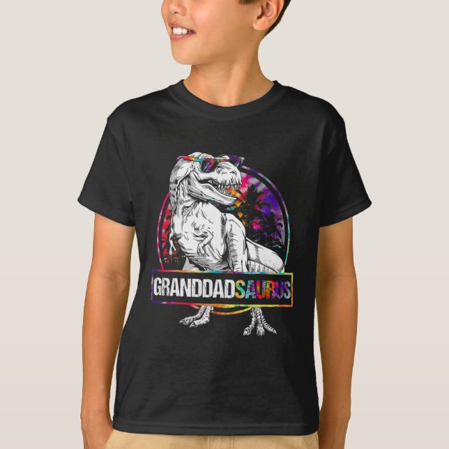 Granddadsaurus Dinosaure Grand-père Saurus T-shirt (Devant)
