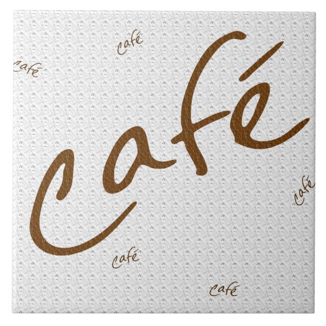 Grande (6" X 6") Carreaux photo en céramique (Devant)