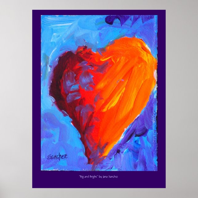 Grande affiche brillante (Devant)