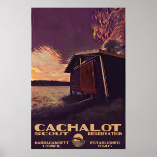 Grande affiche de WPA-Style de Cachalot