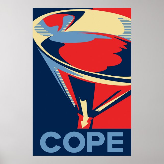 Grande affiche d'Obama Cope (Devant)