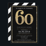 GRANDE ÂGE NUMÉRO INVITATION moderne 60 parties sc<br><div class="desc">REMARQUE - le look de la parties scintillant d'or est une image imprimée. Un design d'invitation super simple, mais élégant pour votre anniversaire. Wow vos amis et votre famille avec ce petit nombre ; D Configurer en tant que modèle il est simple pour vous d'ajouter vos propres détails, ou appuyez...</div>