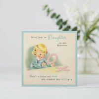 Grande Big Big Hug et Kiss carte d'anniversaire