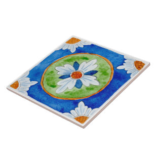 Grande carreaux en céramique de style sicilien "Ca