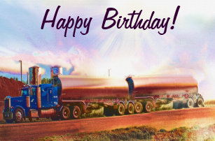 Cartes Camionneur D Anniversaire Zazzle Fr Cartes Camionneur D Anniversaire Zazzle Fr