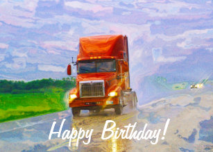 Cartes Camionneur D Anniversaire Zazzle Fr Cartes Camionneur D Anniversaire Zazzle Fr