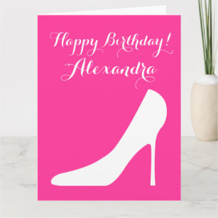 Invitations Faire Part Cartes Anniversaire Joyeux Anniversaire Chaussures Zazzle Fr