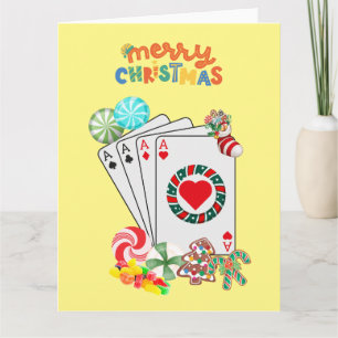 GRANDE carte de Noël Las Vegas