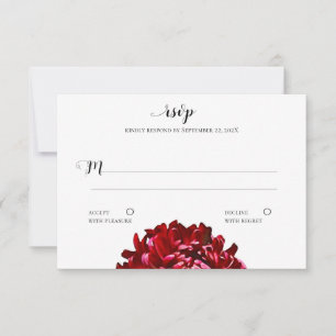 Grande carte de réponse Chrysanthemum